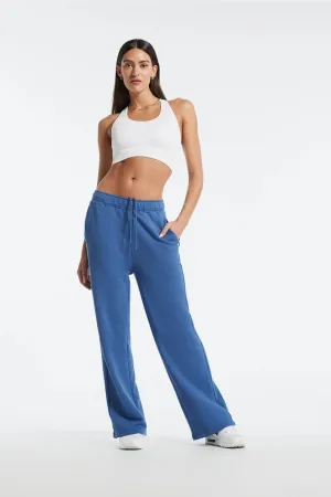 Beekman Cotton Terry Wide Leg Sweatpant