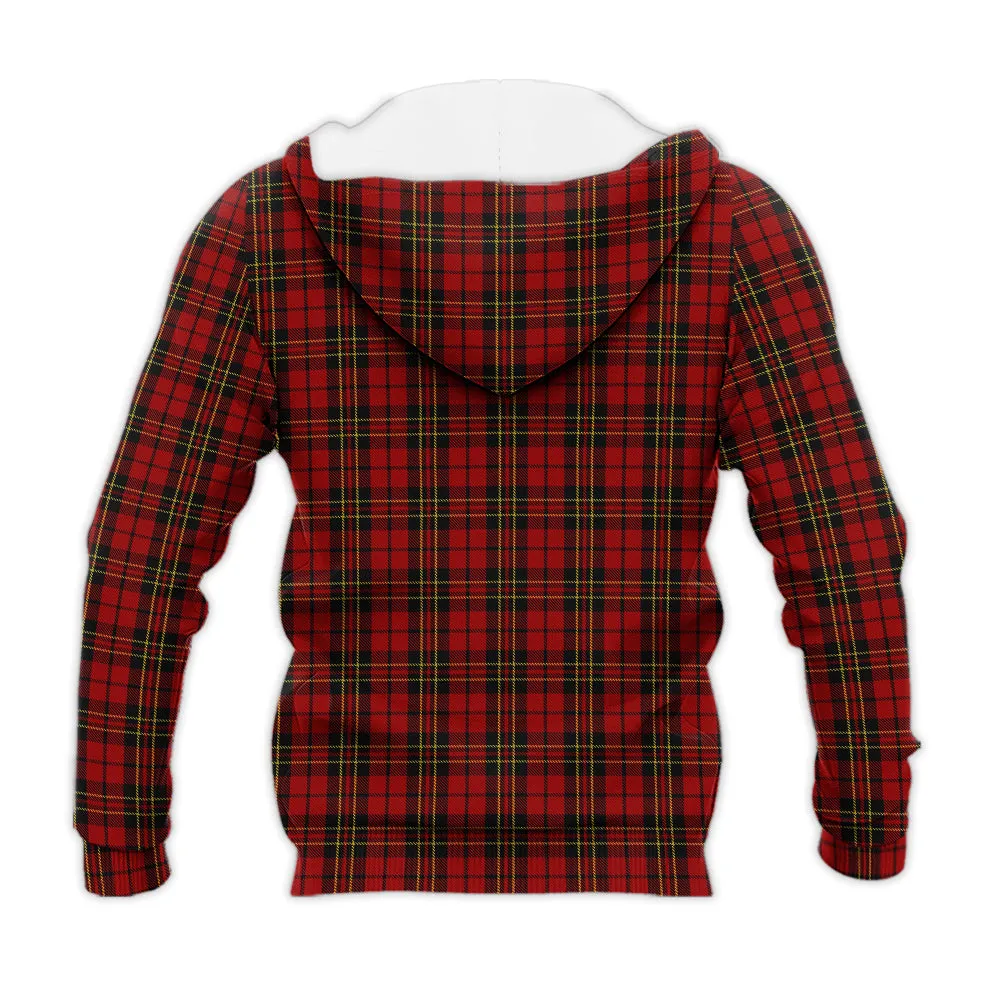 Brodie Tartan Knitted Hoodie