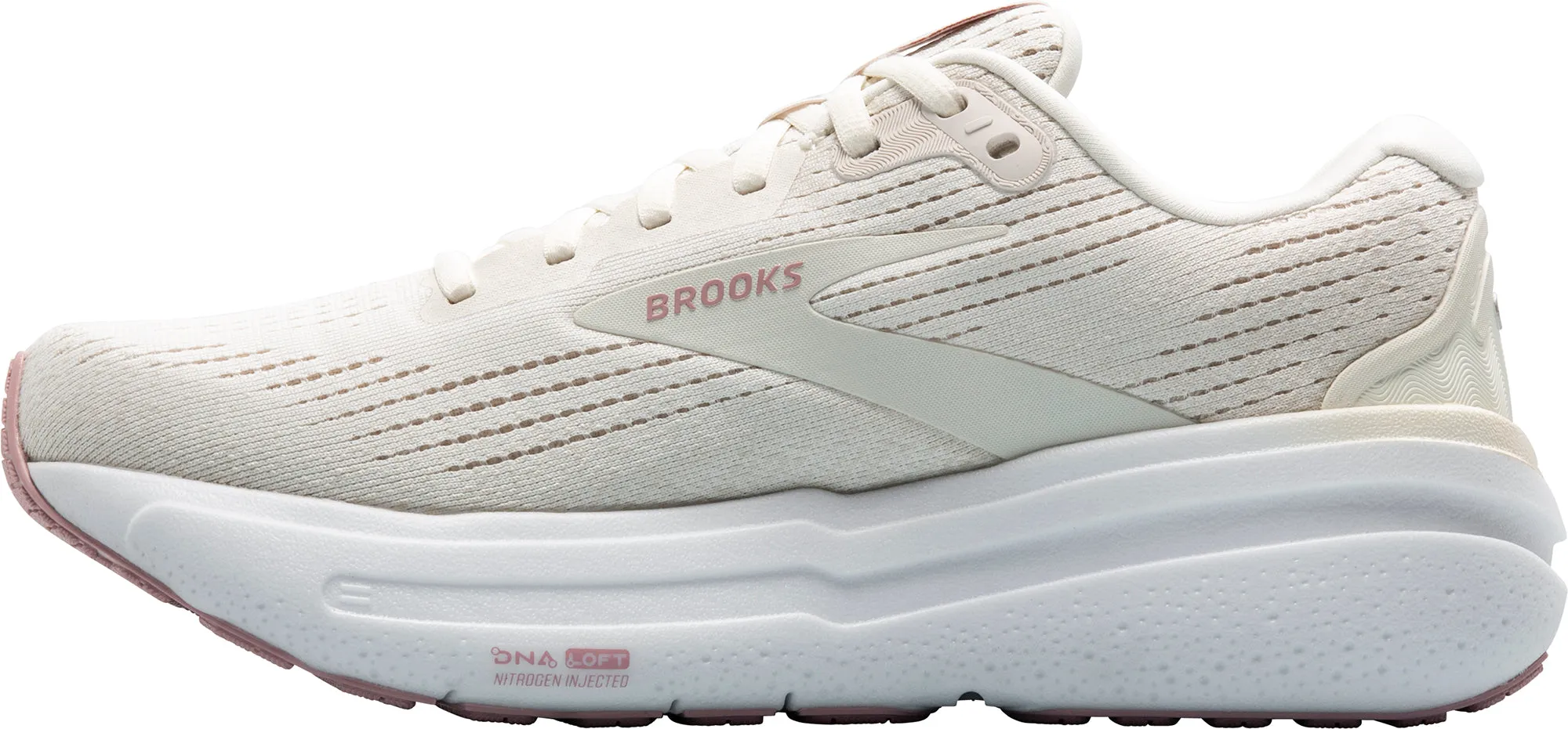 Brooks Ghost Max 2 Womens Running Shoes - Cream