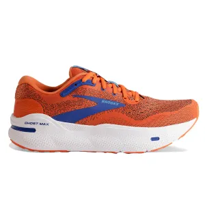 Brooks Ghost Max Mens | Red Orange/black/surf the Web