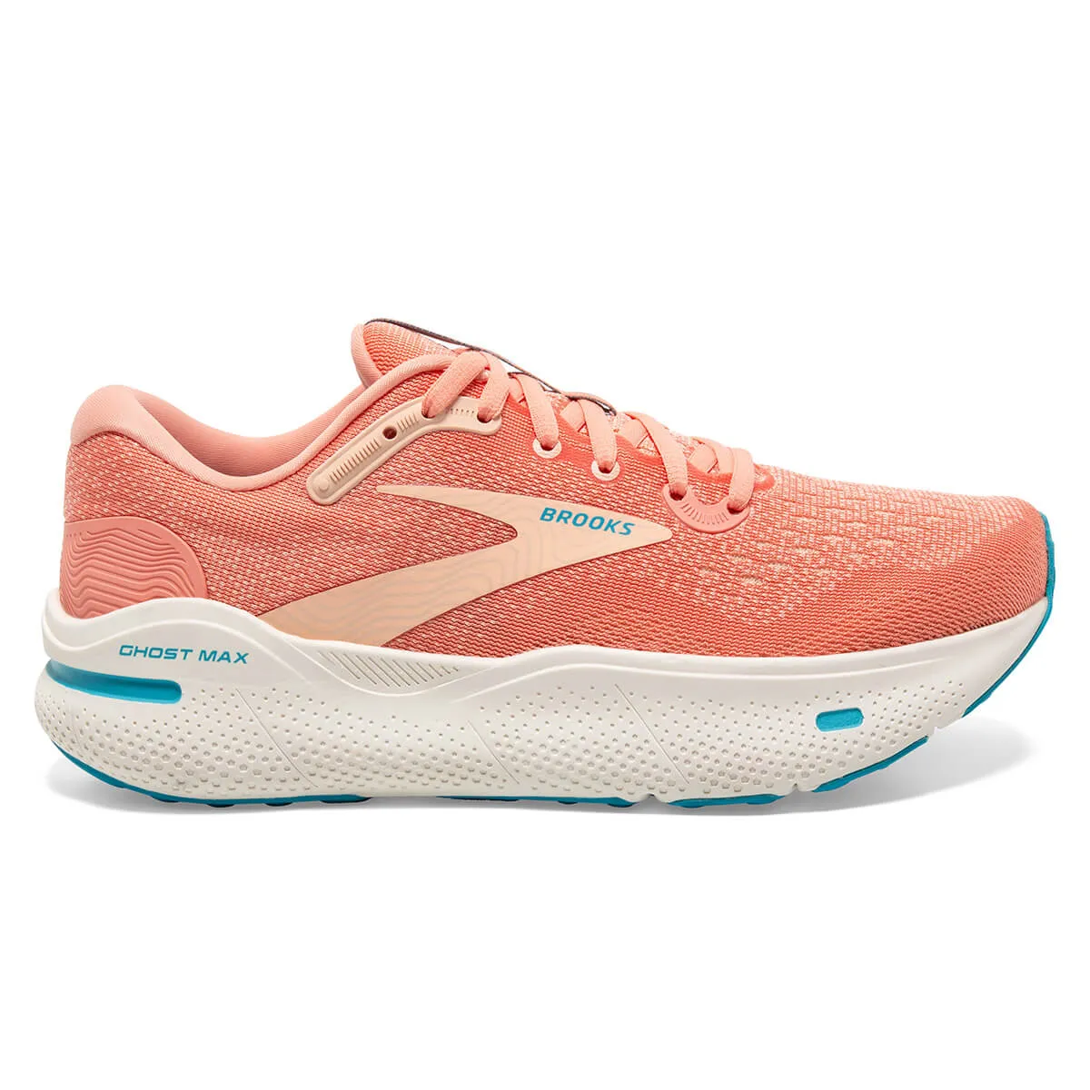 Brooks Ghost Max Womens | Papaya/apricot/blue