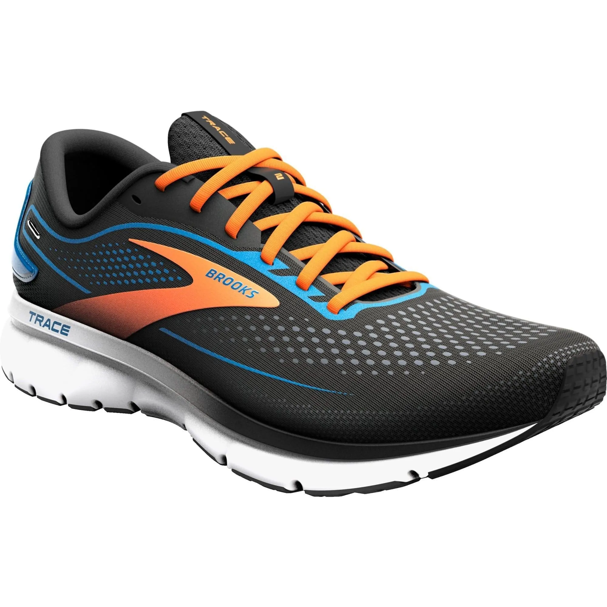 Brooks Trace 2 Mens Running Shoes - Black