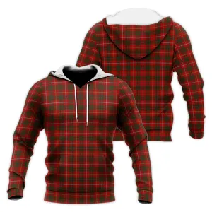 Bruce Tartan Knitted Hoodie