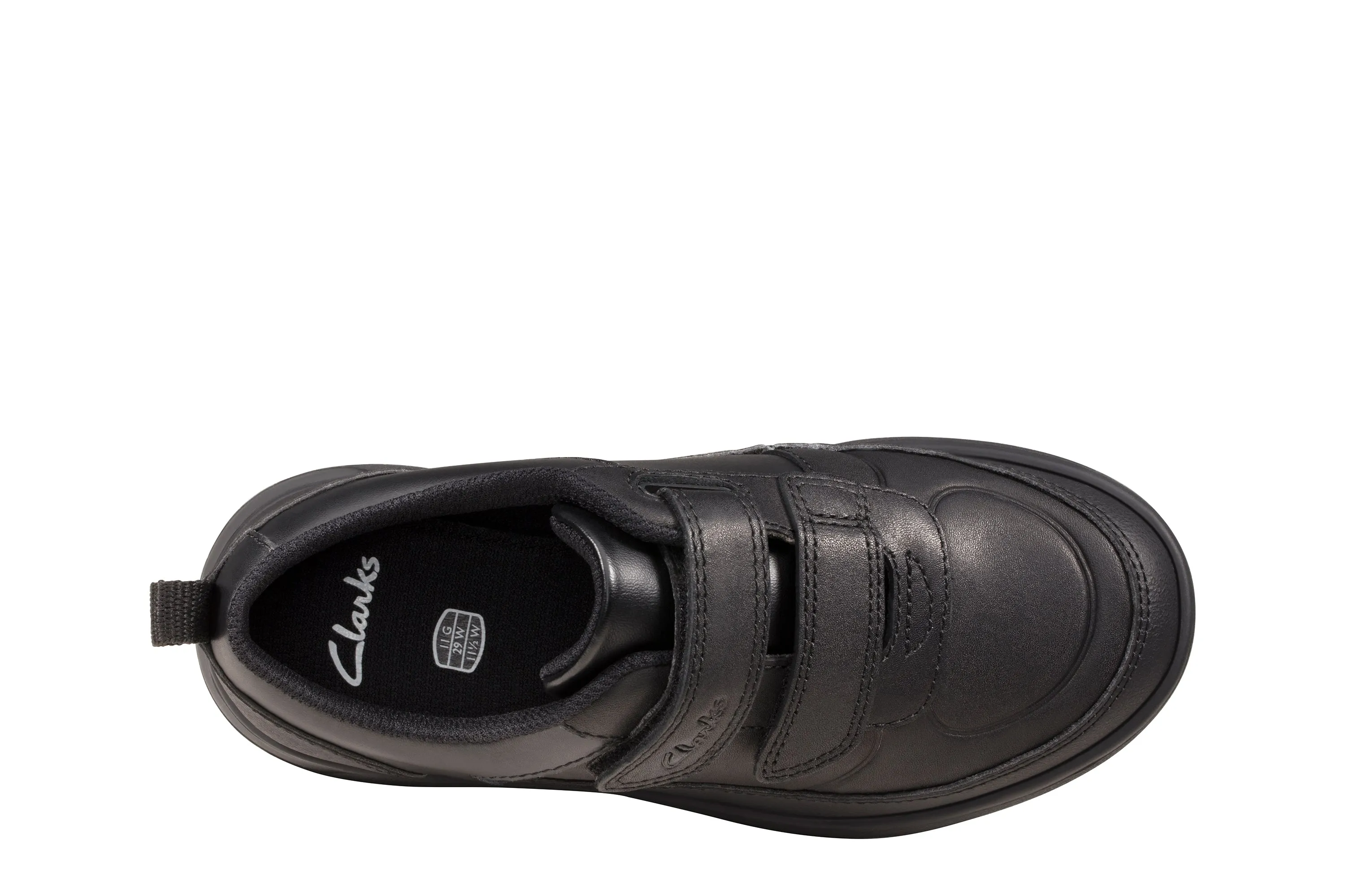 Clarks Scape Flare K Black Leather