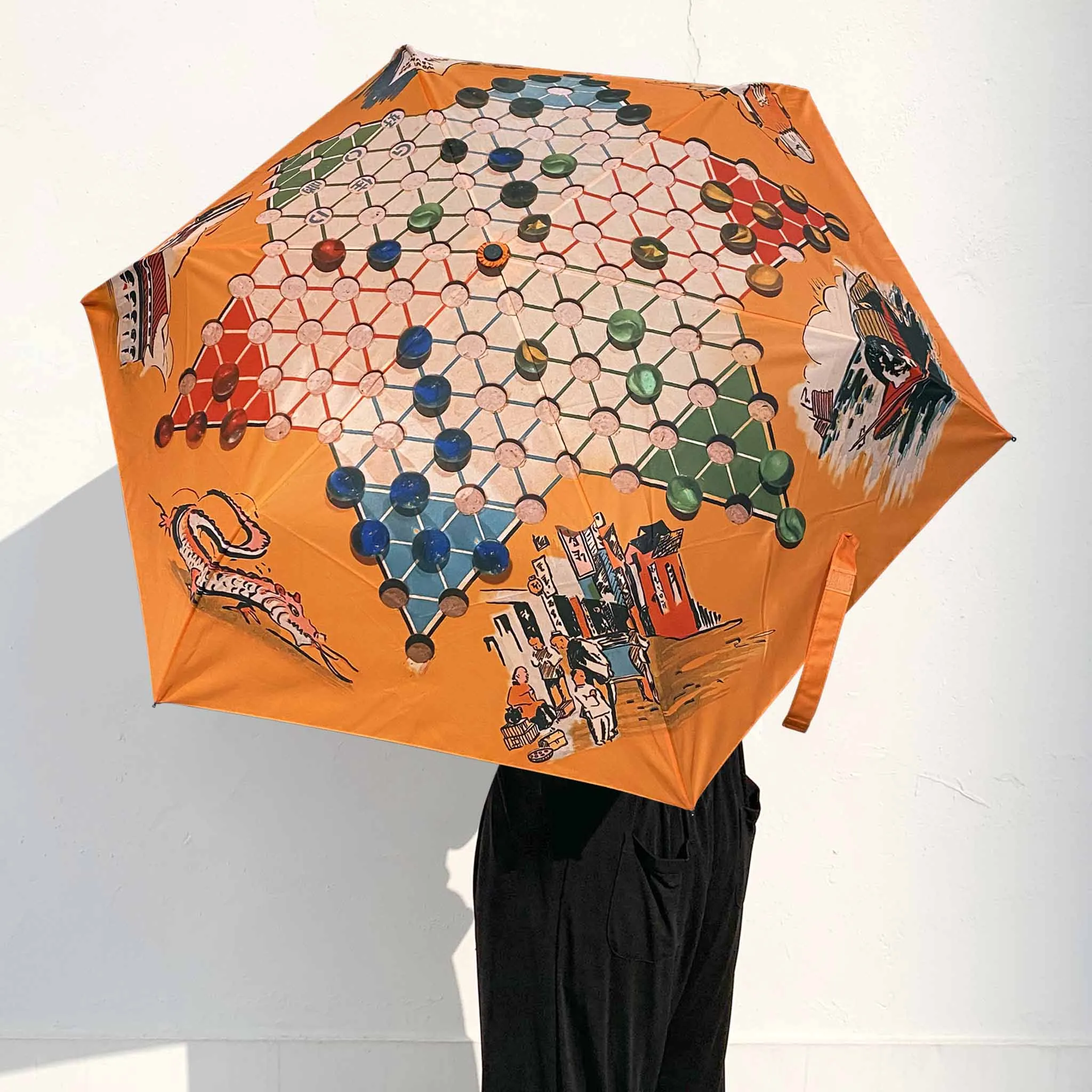 Classic Chinese Checkers UV Ultralight Umbrella