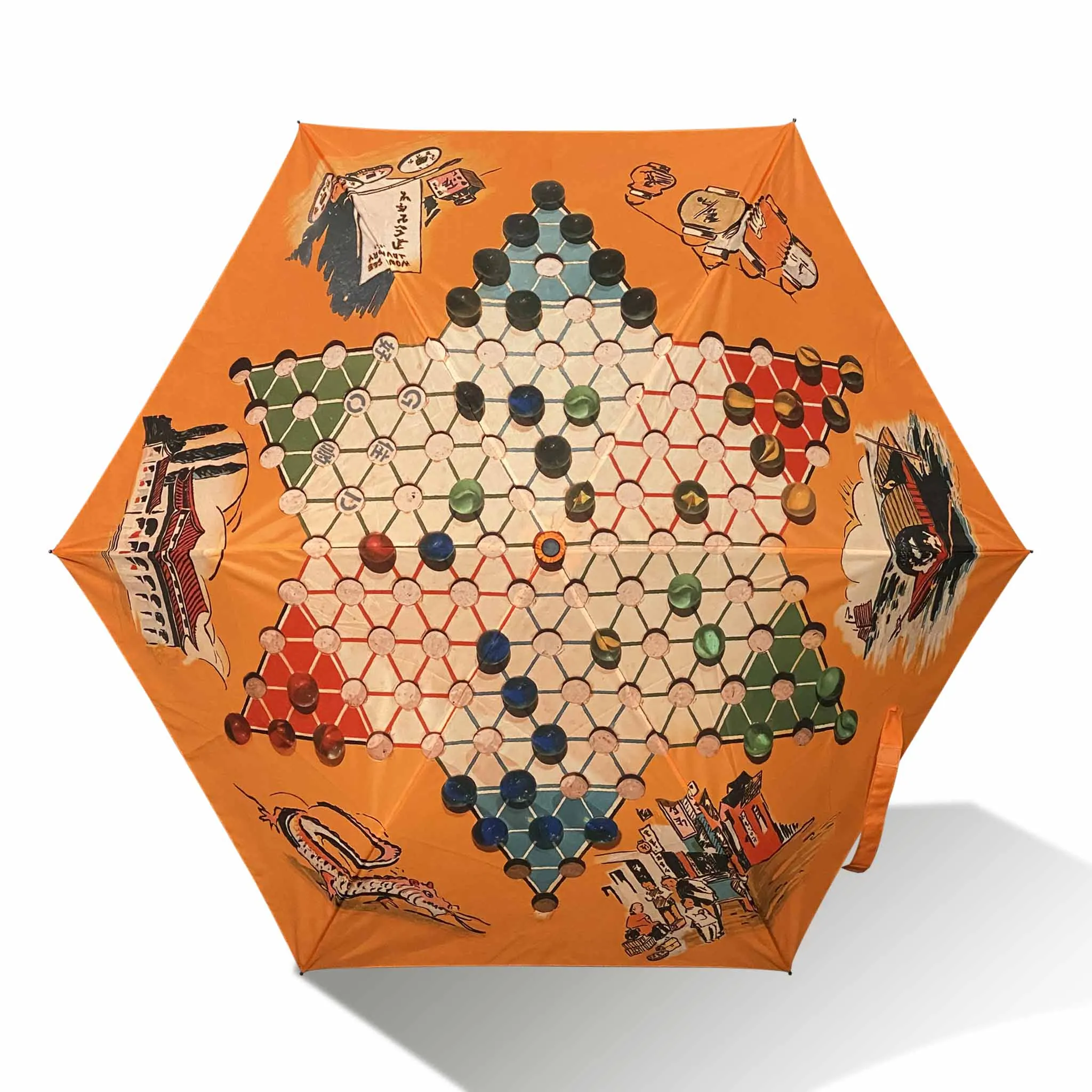 Classic Chinese Checkers UV Ultralight Umbrella