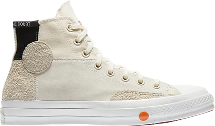 Converse Rokit x Chuck Taylor 70 Hi Top White Sneakers