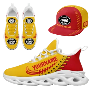 Custom MaxSoul Shoes and Hat Combo Personalized JH-bd0b00ea-8