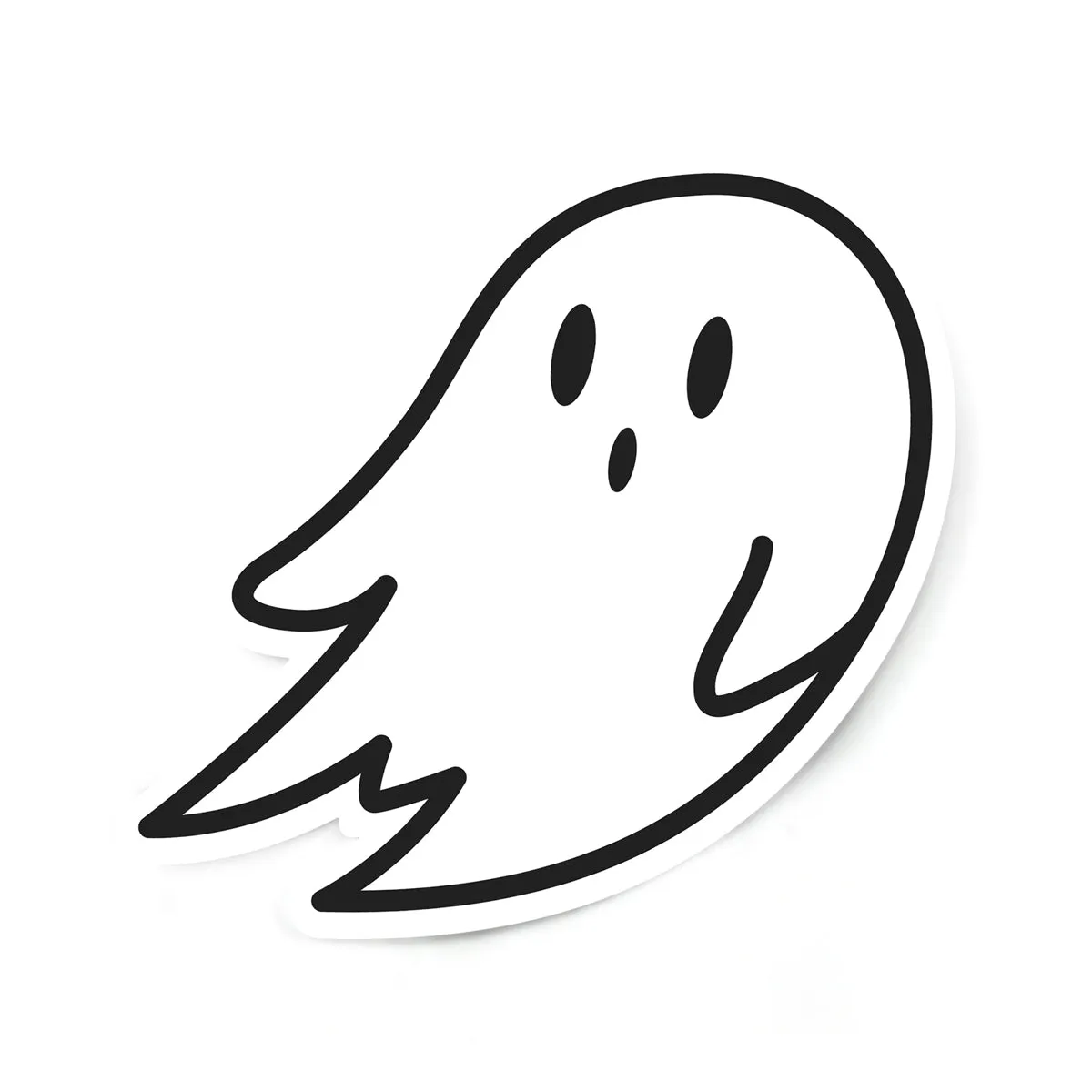 Dalix Ghost Sticker (Big)