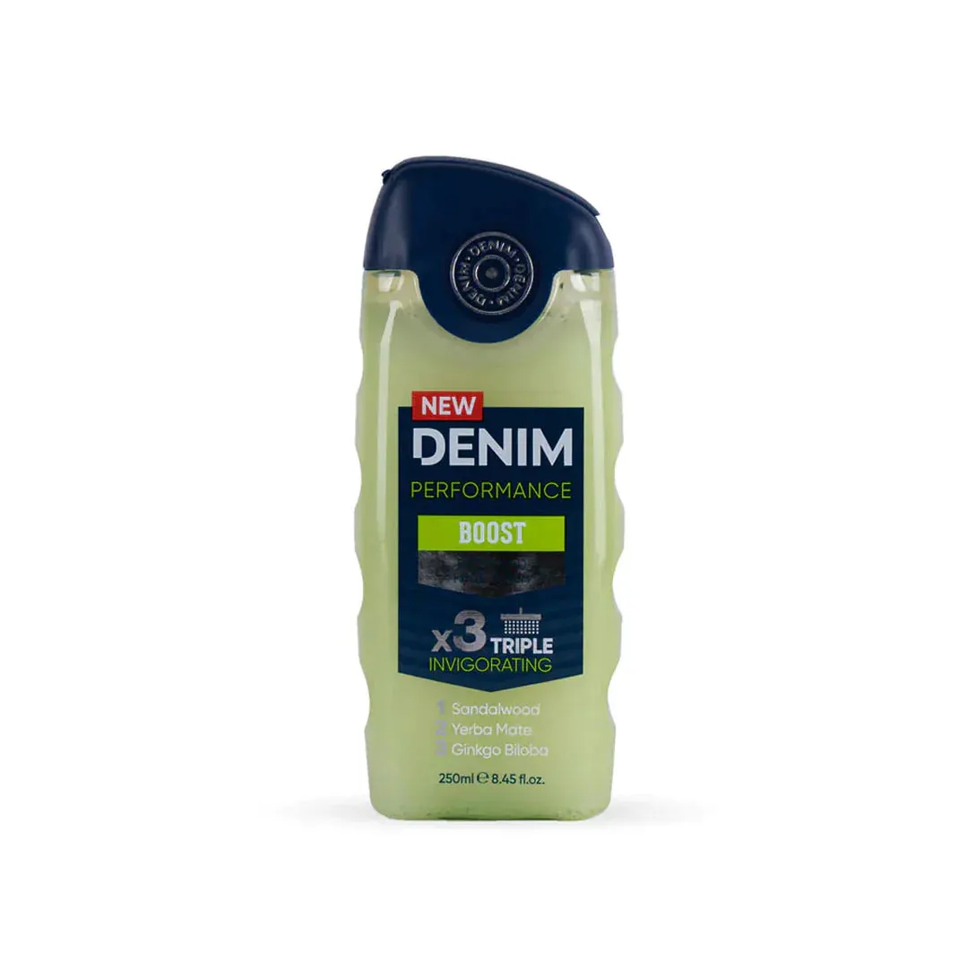 Denim Boost Shower Gel 250ml