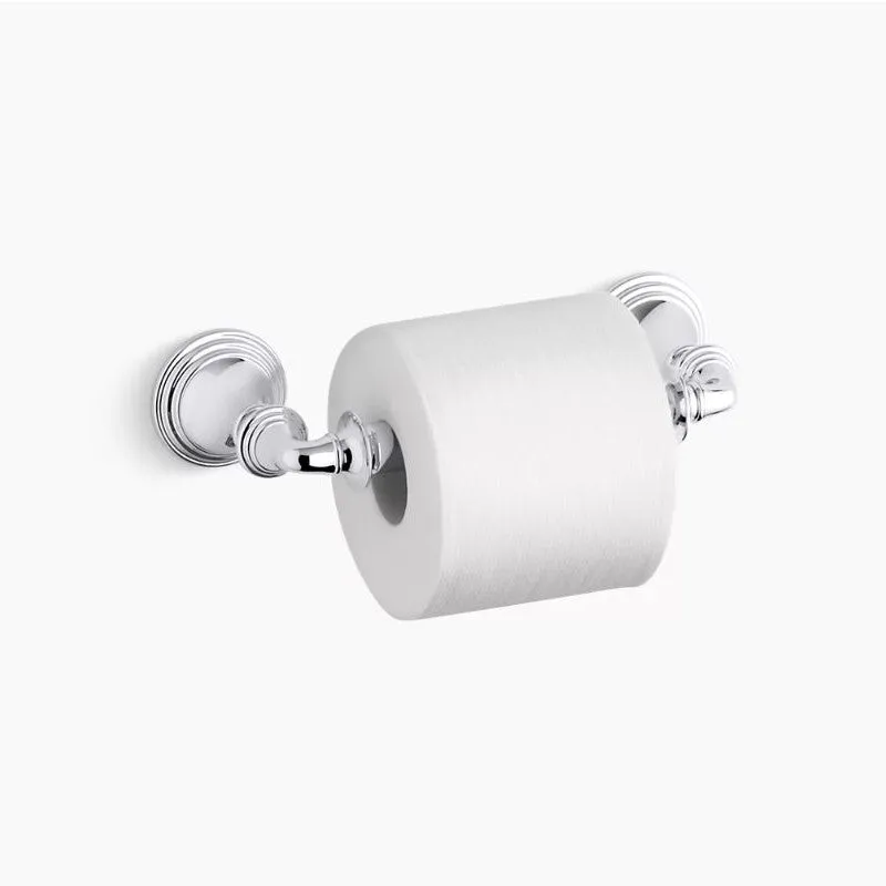 Devonshire 10" Toilet Paper Holder in Polished Chrome