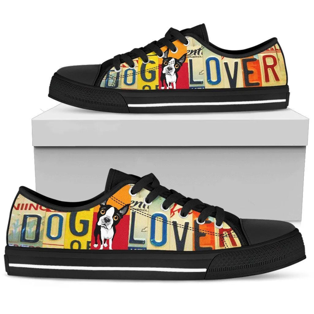 Dog Lover Low Top Shoes for Men