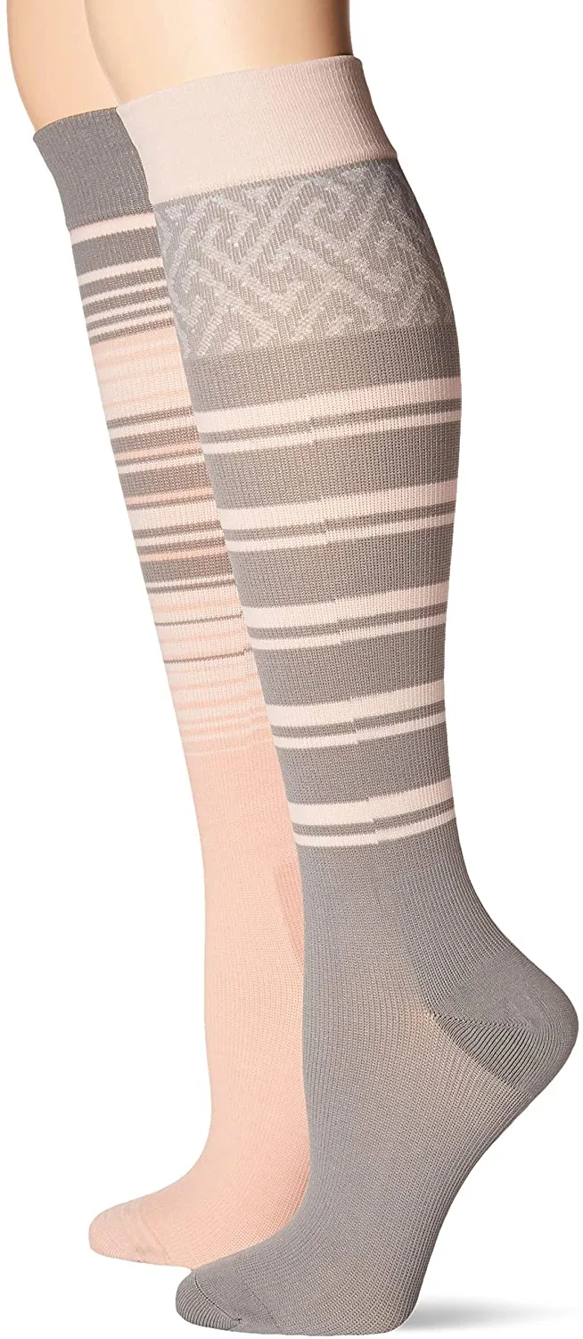 Dr. Scholl's Women's American Lifestyle Graduated Compression Socks 2 Pair