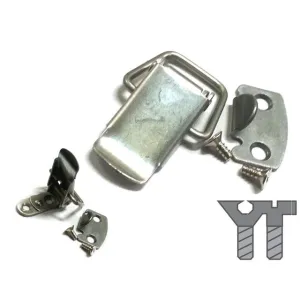 Draw Latch Buckle Nickel 40mm