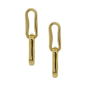 DROP LINK EARRINGS