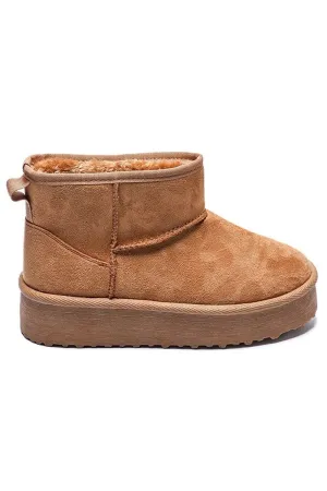 Ellie Boot High | Camel | Bamsestøvler fra Avery