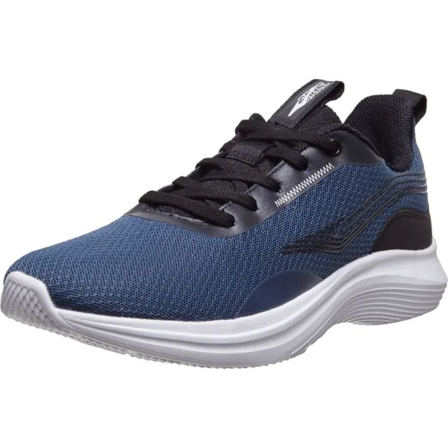 Erke Cushioning Men Running Shoes Deep Blue