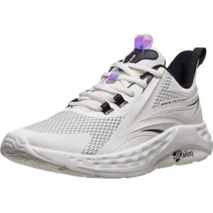 Erke Cushioning Men Running Shoes White/Black