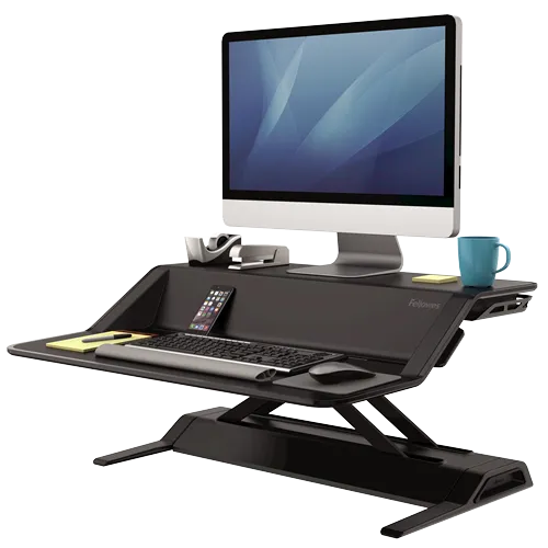 Fellowes Lotus Sit-Stand Workstation - Black