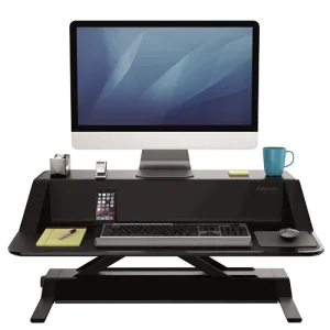 Fellowes Lotus Sit-Stand Workstation - Black