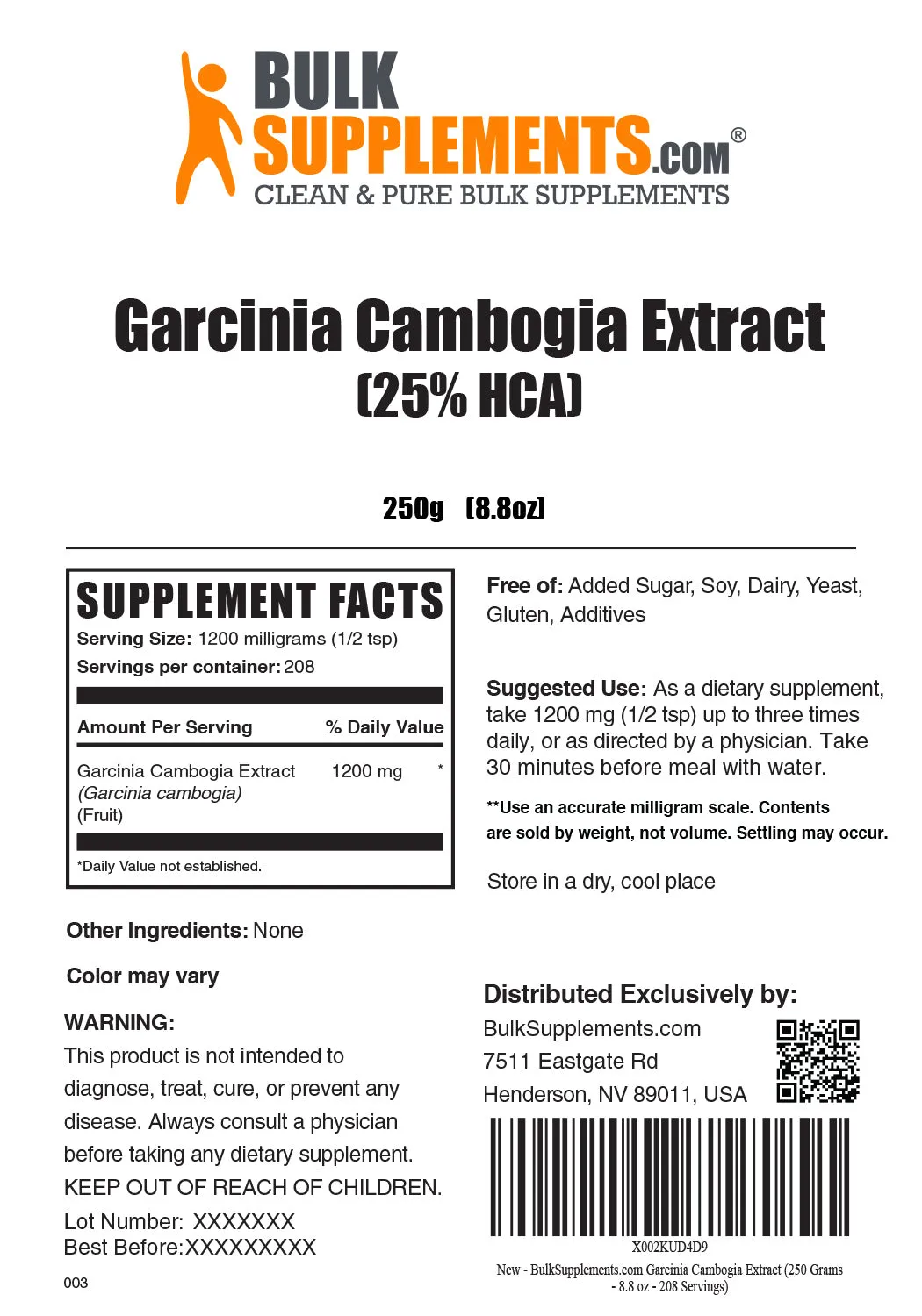 Garcinia Cambogia Extract Powder