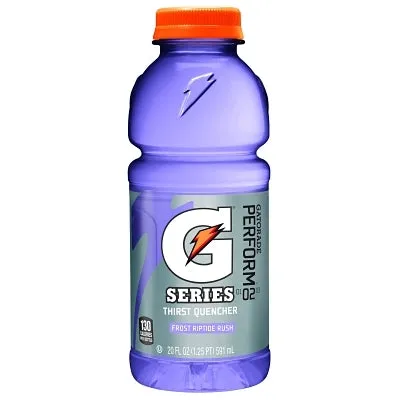 Gatorade Riptide Rush 20 oz Wide Mouth Sport Bottle