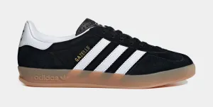 Gazelle Indoor Mens Lifestyle Shoes (Core Black/White/Gum)