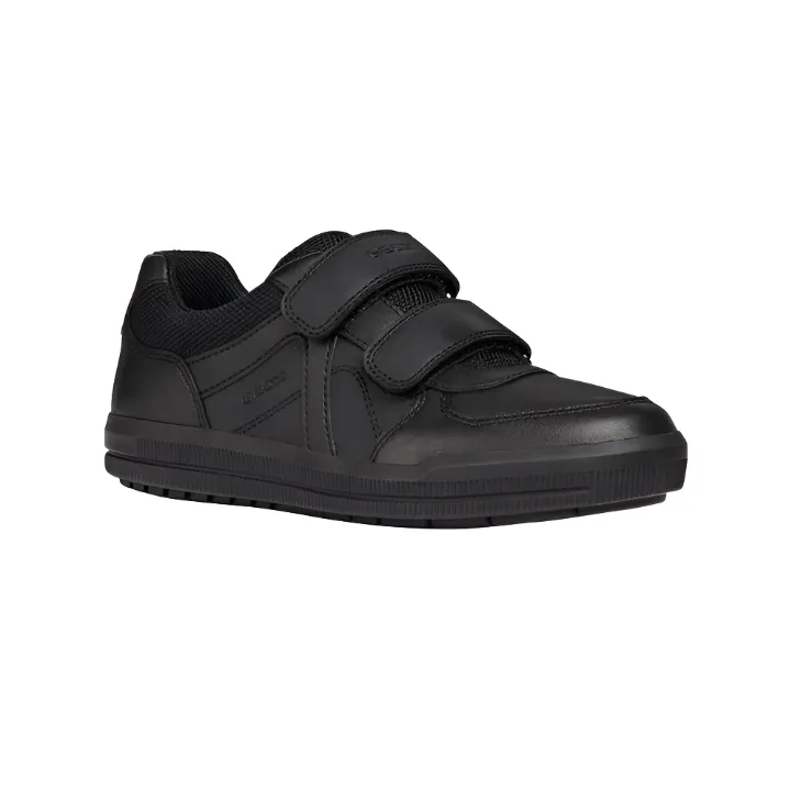 Geox Boys Shoe J Arzach J844AE Black Leather