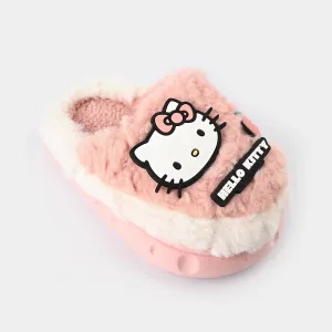 Girls Slipper Fur 6345-Pink