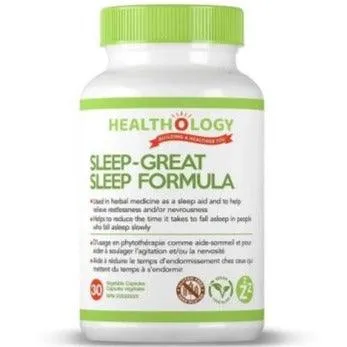 Healthology Sleep-Great 30 Veggie Caps