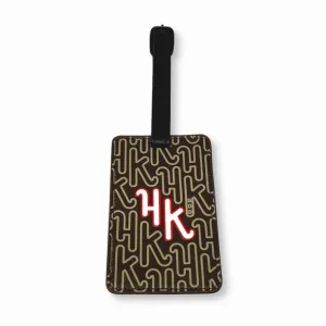 HK Monogram Luggage Tag