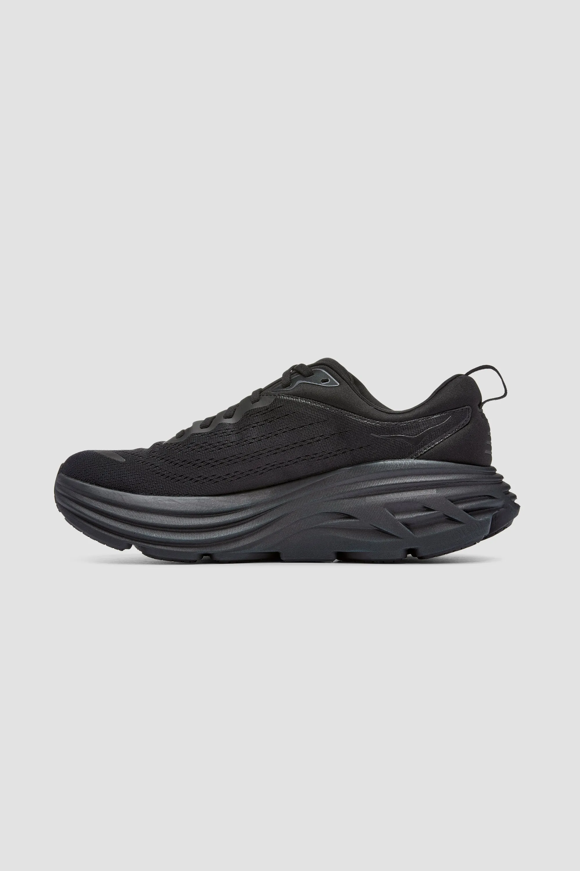 Hoka Women's Bondi 8 in Black/Black