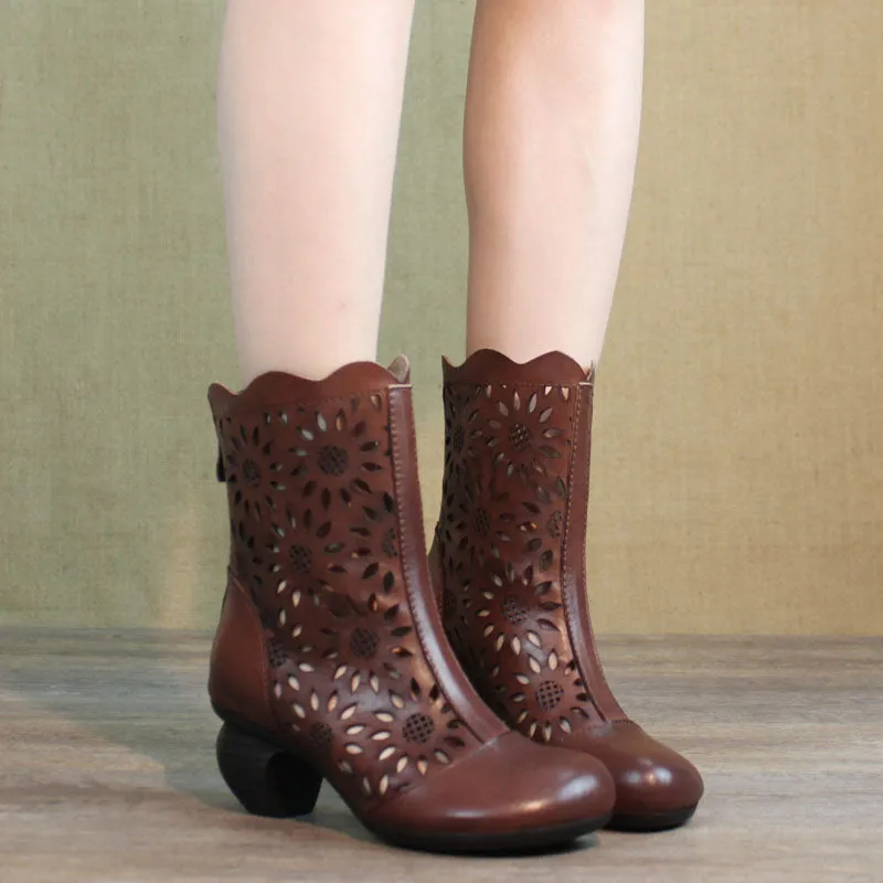 Hollow Handmade Vintage Boots