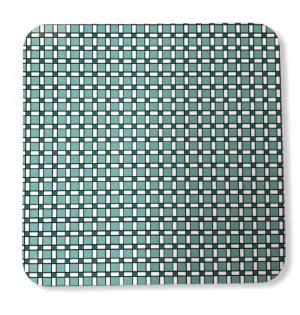 Hollywood Road Tiles Coaster by Liz Fry Design