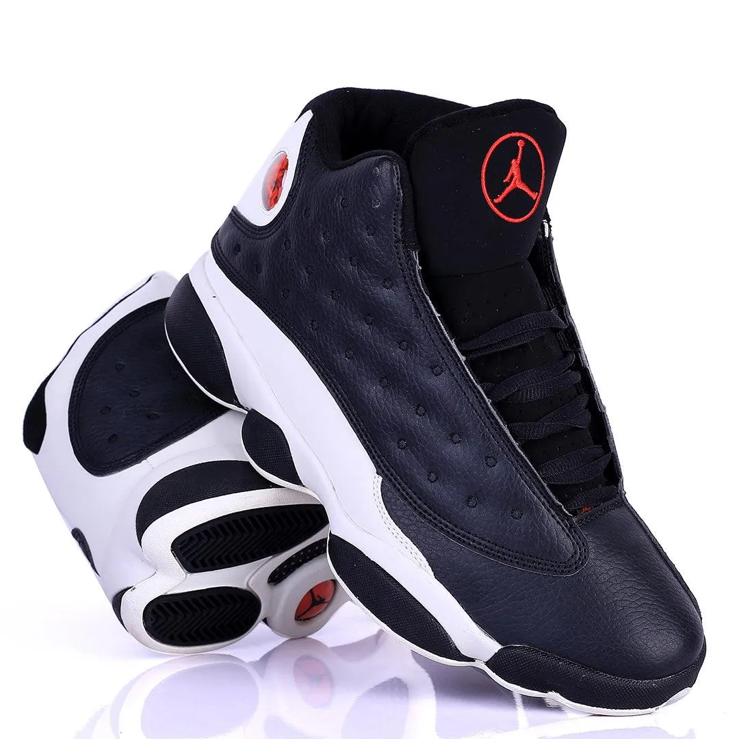 Jord Dotted Black And White Skin Design Classic Retro sneakers