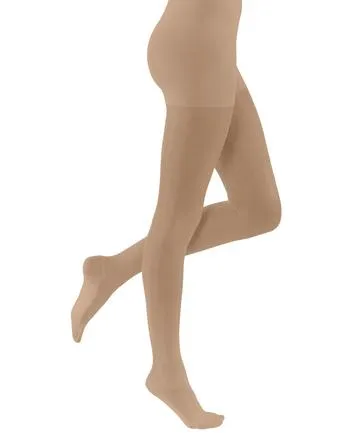 Juzo Attractive Sheer 2101 Closed Toe Pantyhose 20-30 mmHg