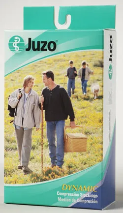 Juzo Dynamic Max 30-40 mmHg OPEN TOE Knee High w/ 5 cm Silicone Top