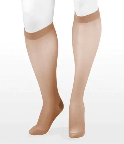 Juzo Naturally Sheer Knee High, 15-20 mmHg, (2100ADFF)