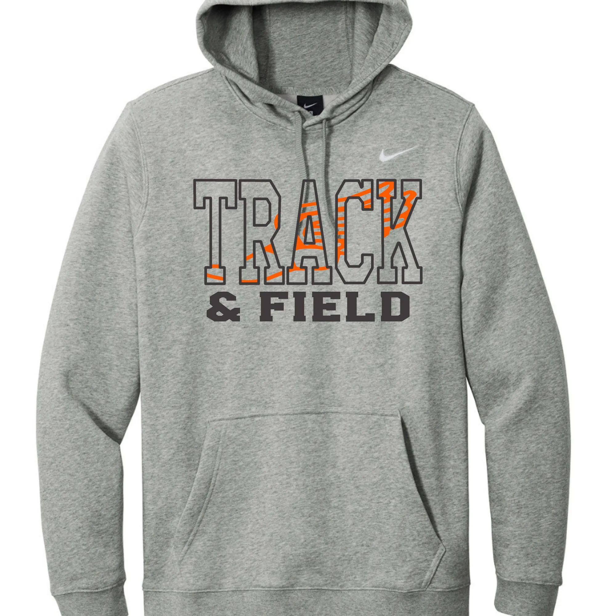 Killdeer Cowboys NIKE Track & Field Embroidered Sweatshirt