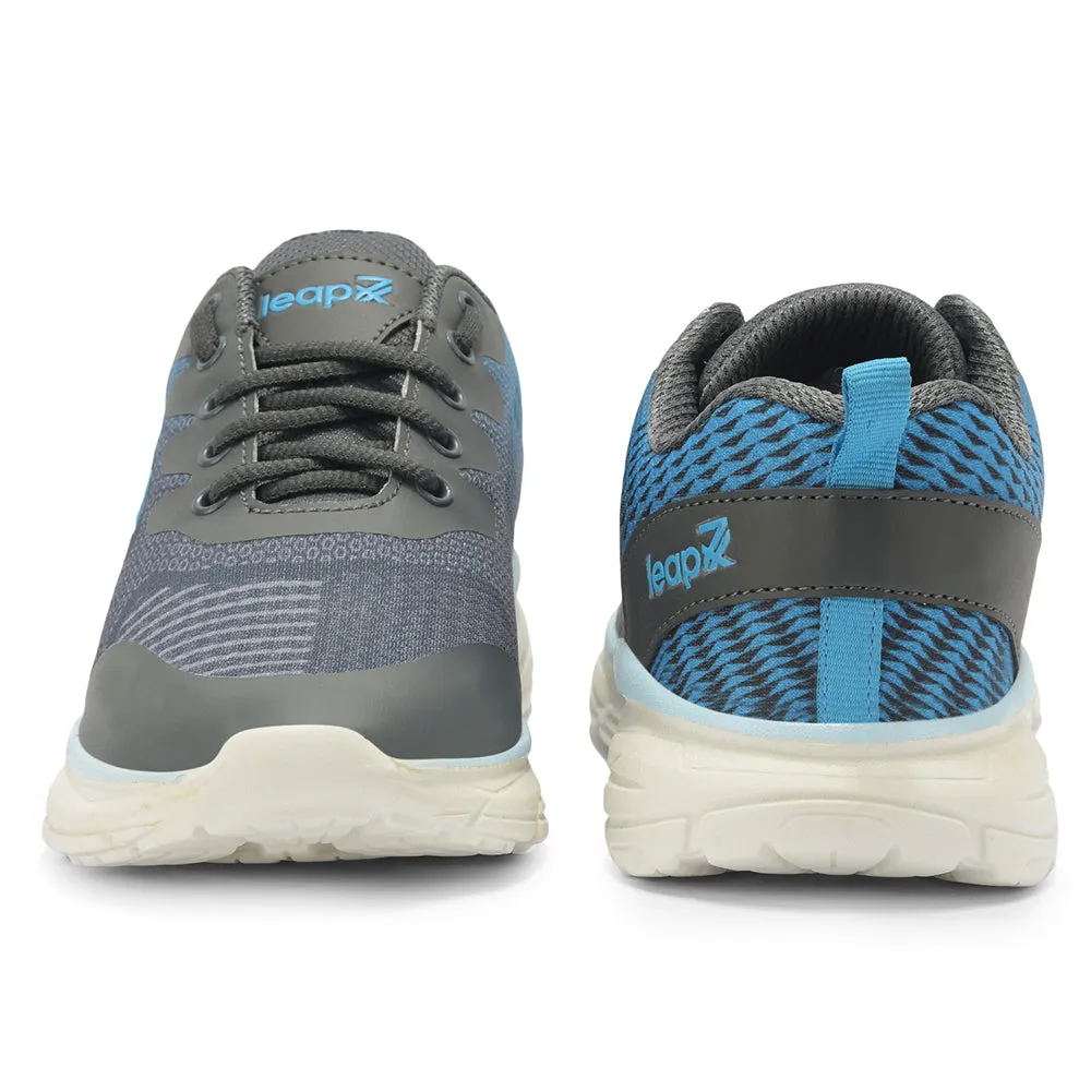 Leap7x By Liberty Kids KIMSER-E Grey Sports Non Lacing Shoes