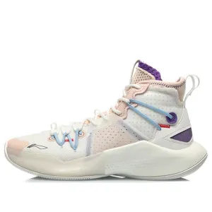 Li-Ning Sonic 8 Cj McCollum 'Pink White' sneakers, white