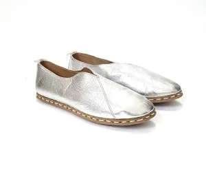 Lu Loafers in Silver