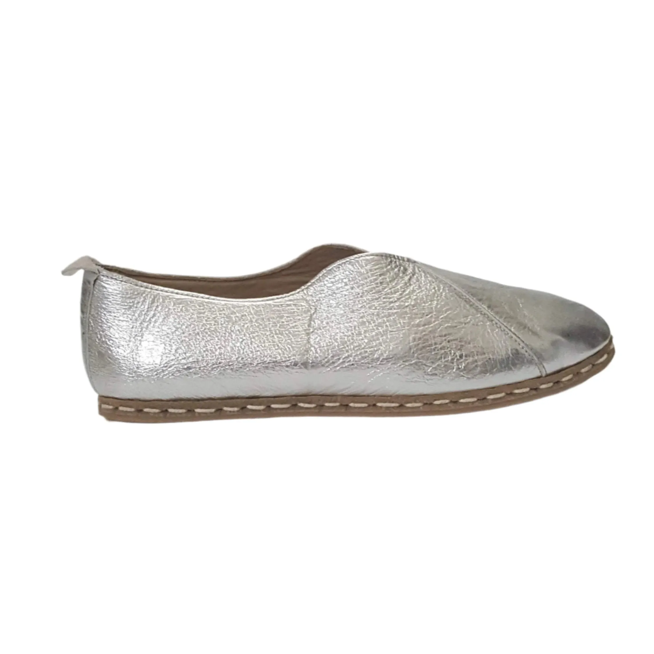 Lu Loafers in Silver