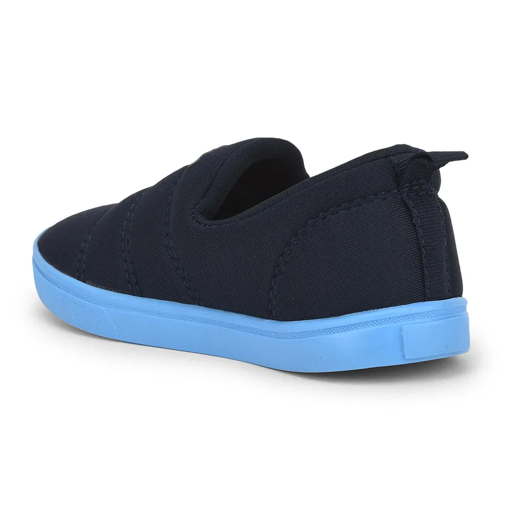 Lucy & Luke (Blue) Sports Non Lacing Shoes For Kids MINT-9 By Liberty