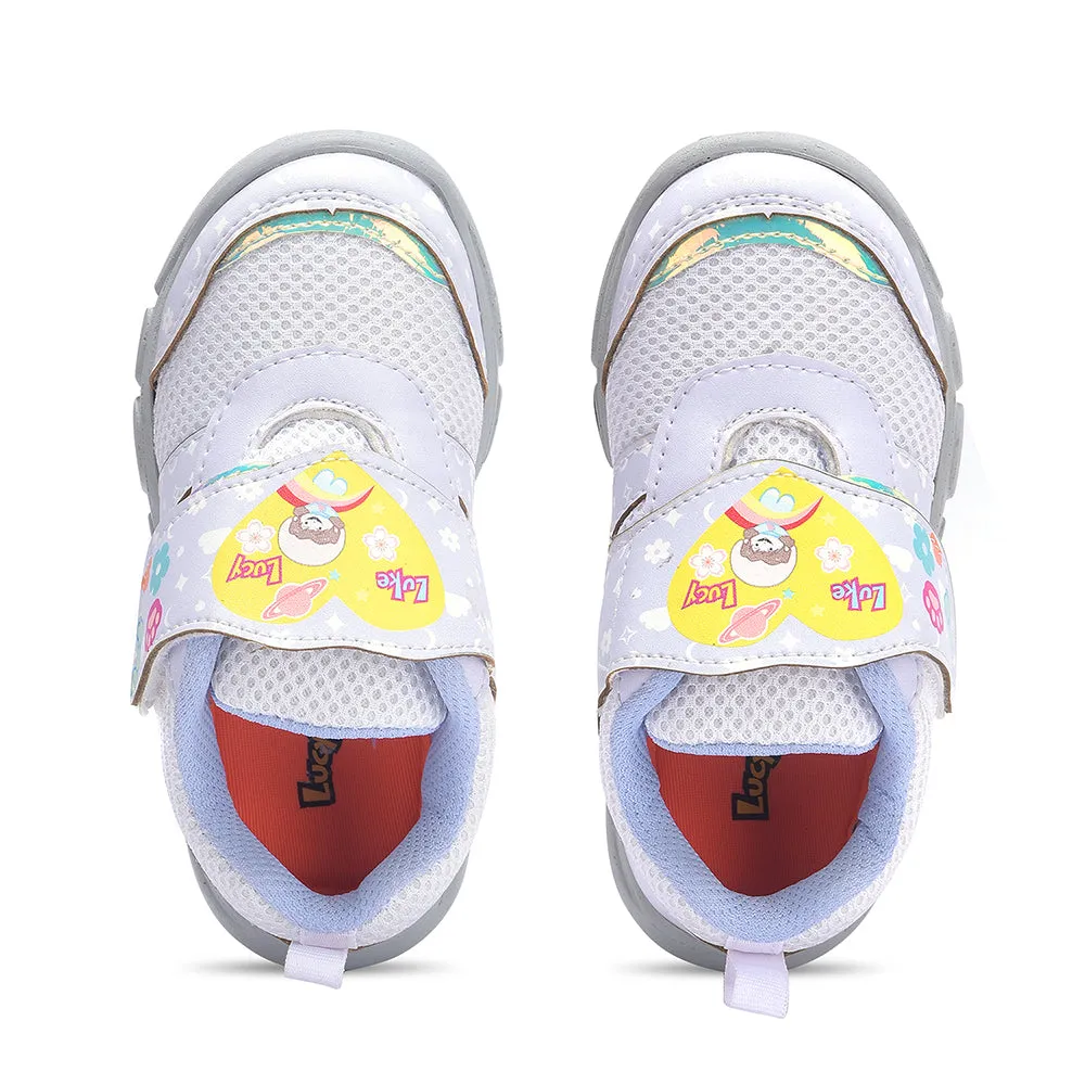 Lucy & Luke By Liberty Kids FLYNN-44 Purple Casual Non Lacing Shoes