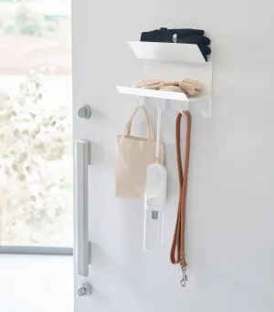 Magnetic Entryway Rack - Steel