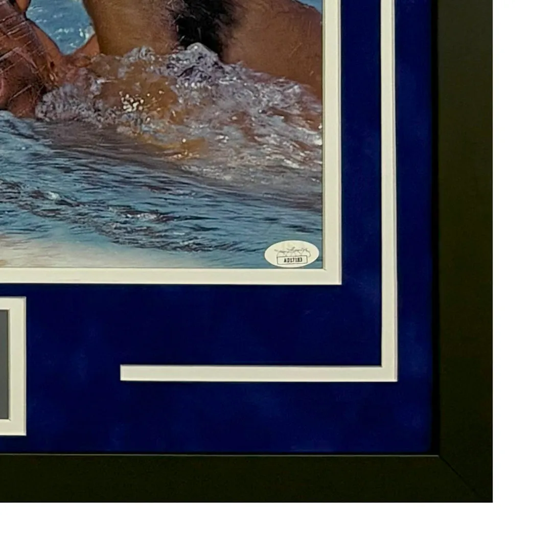 Mark Spitz Hand Signed & Framed 16x20 1972 Olympics Photo