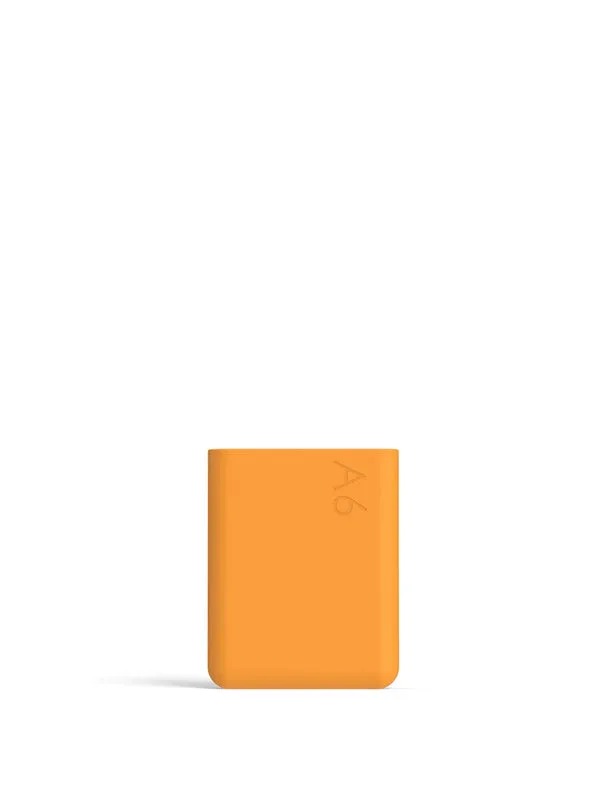 memobottle™ A6 Silicone Sleeve in Mandarin Color