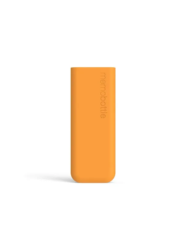 memobottle™ Slim Silicone Sleeve in Mandarin Color