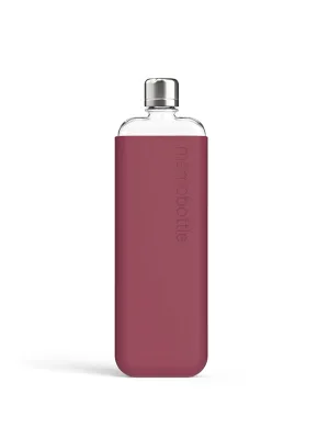 memobottle™ Slim Silicone Sleeve in Plum Color